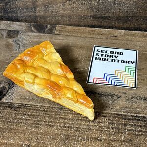 Vintage MTC 1987 Tikes Realistic Play Food APPLE PEACH LATTICE PIE Dessert Slice